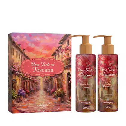Imagem do produto Kit Uma Tarde da Toscana Sabonete e Hidratante Mahogany