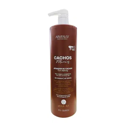 Imagem do produto Arvensis Professional Cachos Naturais - Ativador  De Cachos Crespos 1L