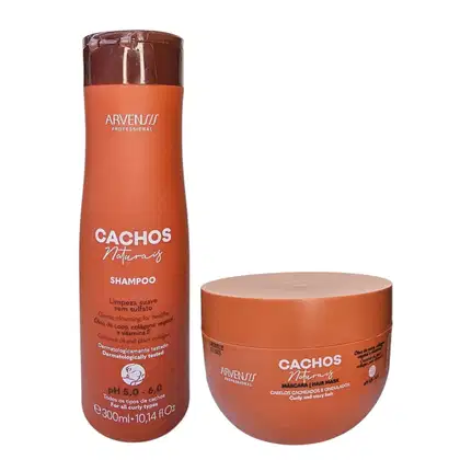 Imagem do produto Kit Arvensis Professional Cachos Naturais - Shampoo 300ml + Máscara 250g