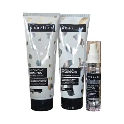 Imagem do produto Kit  Avlon Uberliss Hydrating - Shampoo 250ml + Condicionador 250ml + Smoothing Rituoil 30ml
