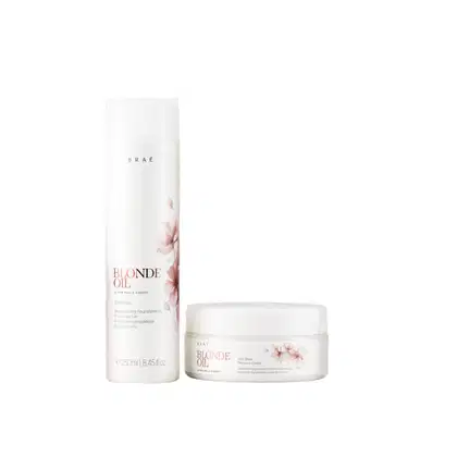 Kit Braé Blonde Oil by Ana Paula Siebert Duo Essential, 2 produtos.