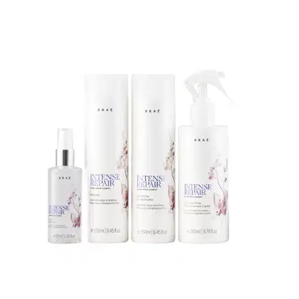 Imagem do produto Kit Braé Intense Repair By Ana Paula Siebert - Shampoo 250ml + Condicionador 250ml + Hair Repair 260ml + Óleo 60ml