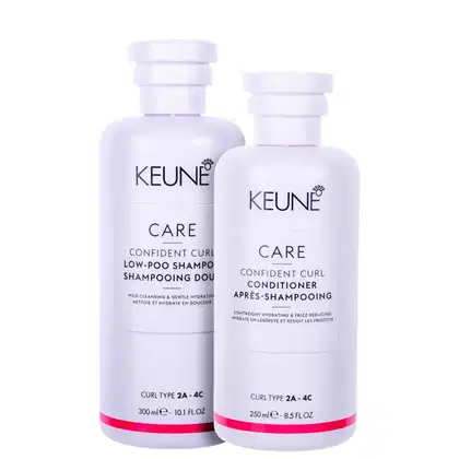 Kit Keune Care Confident Curl Duo Basic, 2 produtos.
