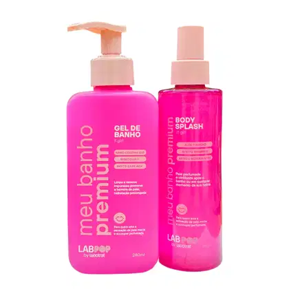 Imagem do produto Kit Labotrat LABPOP Meu banho Premium It Girl - Gel de Banho 240ml + Body Splash 190ml
