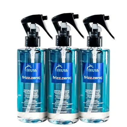 Kit TRUSS Frizz Zero Triple Care, 3 unidades.