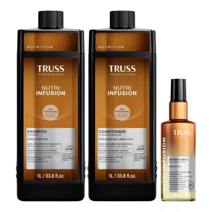 Kit TRUSS Nutri Infusion Home Trio, 3 produtos.