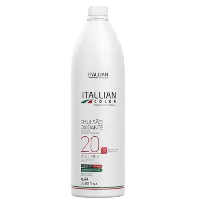 Imagem do produto Itallian Color Emulsão Oxidante Estabilizada 20 Volumes 1L