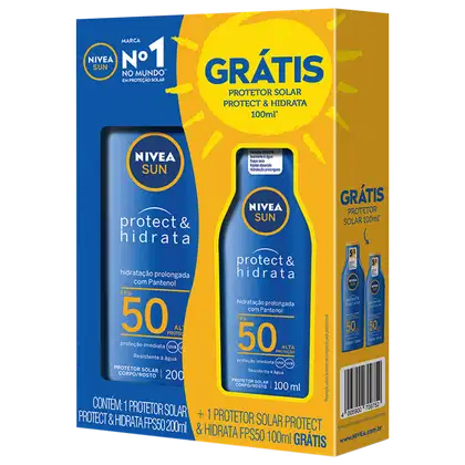 Imagem do produto Kit NIVEA Sun Protect & Hidrata FPS50 Duo (2 Produtos)
