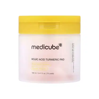 Imagem do produto Medicube Kojic Acid Turmeric Pads - Tônico Facial em Pads (70 Unidades) 160g