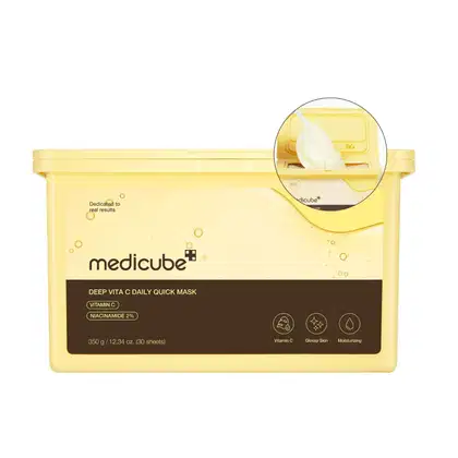Imagem do produto Medicube Deep Vita C Daily Quick Mask - Mascara Facial 350ml