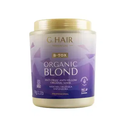 Imagem do produto Botox Organic Blond G.hair Matização Cabelos Loiros 1kg