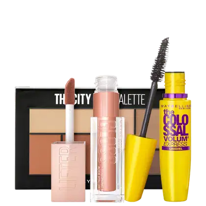 Imagem do produto Kit Maybelline Make Completa Brooklyn Nudes (3 Produtos)