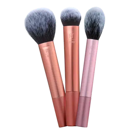 Imagem do produto Kit Real Techniques Pincéis para Pele (3 produtos)