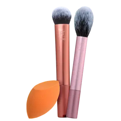 Imagem do produto Kit Real Techniques Esponja & Pincéis (3 produtos)