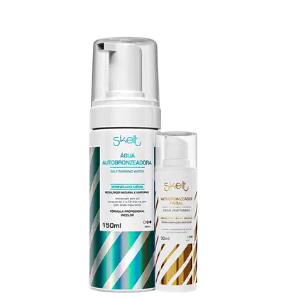 Imagem do produto Kit Skelt Bronze Natural (2 produtos)
