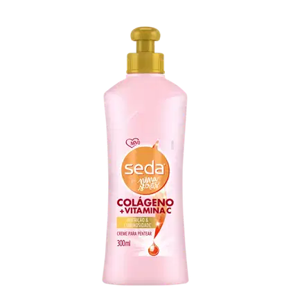 Imagem do produto Seda by Niina Secrets Colágeno + Vitamina C - Creme para Pentear 300ml