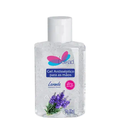 Imagem do produto Delikad Lavanda Álcool Gel - Gel Antisséptico 80ml