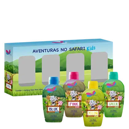 Imagem do produto Conjunto Kids Safari Delikad Infantil - Deo Colônia 4x60ml