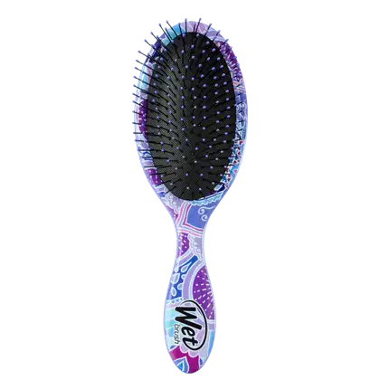 Imagem do produto Wet Brush Pro Original Detangler Boho Chic Roxa - Escova de Cabelo