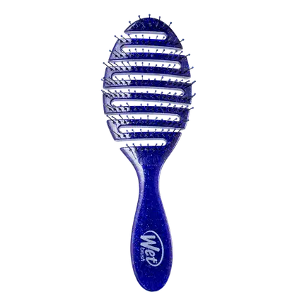 Imagem do produto Wet Brush Pro Flex Dry Glitter Azul - Escova de Cabelo