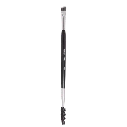 Imagem do produto Macrilan Max A14 - Pincel Duplo Escova e Chanfrado para Sobrancelhas