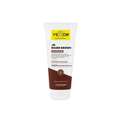 Imagem do produto Mascara Yellow Professional Color Mask .35 Warm Browm 200 ml