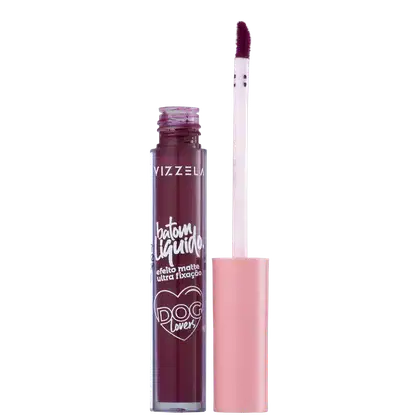 Imagem do produto Vizzela Cosméticos Dog Lovers Cor 11 Pinscher - Batom Líquido 3,5g