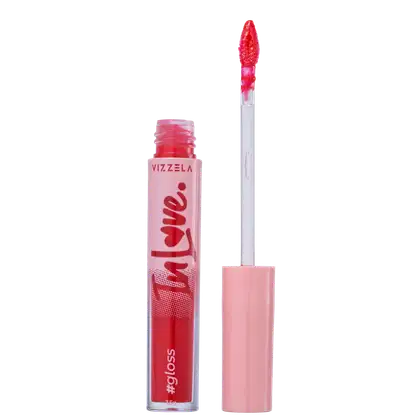 Imagem do produto Vizzela Cosméticos In Love 04 Coração - Gloss Labial 3,5g