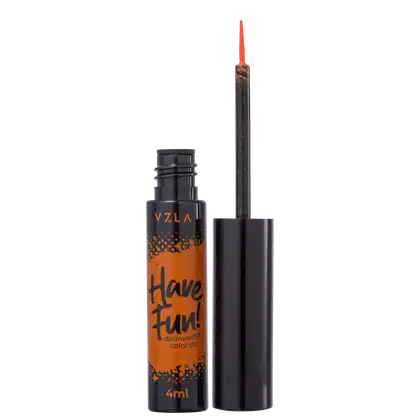 Imagem do produto Vizzela Cosméticos Have Fun! Laranja - Delineador Líquido 4ml