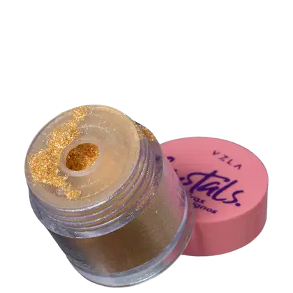 Imagem do produto Vizzela Cosméticos Ecobrilho Crystals Pedra dos Signos Gêmeos - Pigmento 1,5g