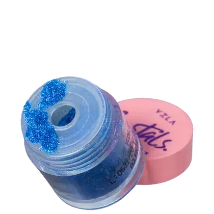 Imagem do produto Vizzela Cosméticos Ecobrilho Crystals Pedra dos Signos Aquário - Pigmento 1,5g