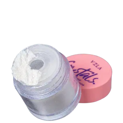 Imagem do produto Vizzela Cosméticos Ecobrilho Crystals Pedra dos Signos Câncer - Pigmento 1,5g