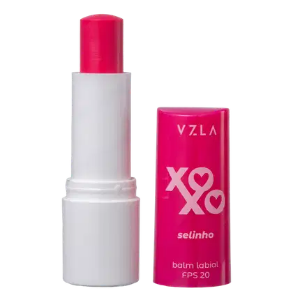 Imagem do produto Vizzela Cosméticos Balm Xoxo FPS 20 Selinho - Bálsamo Labial 4g