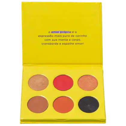 Imagem do produto Vizzela Cosméticos Look do Dia: Amor Próprio - Paleta de Sombras 14,4g