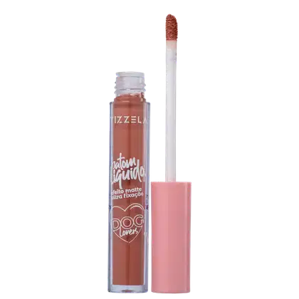 Imagem do produto Vizzela Cosméticos Dog Lovers Cor 14 Pastor Alemão - Batom Líquido 3,5g