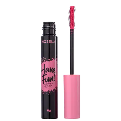 Imagem do produto Vizzela Cosméticos Have Fun! Rosa - Máscara para Cílios 6g