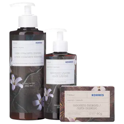 Imagem do produto Kit Korres Corpo e Banho (3 produtos)