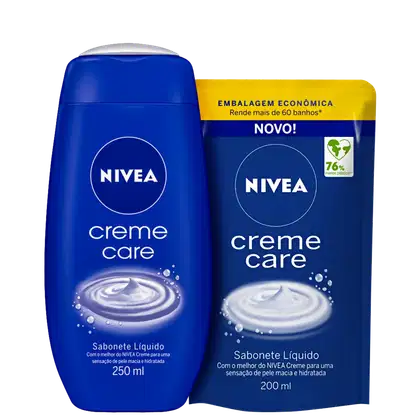 Imagem do produto Kit NIVEA Sabonete Líquido Creme Care (2 Produtos)