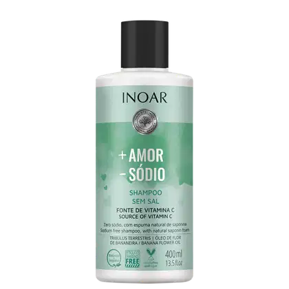 Imagem do produto Inoar Mais Amor Menos Sódio – Shampoo 400ml