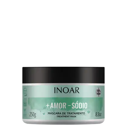 Imagem do produto Inoar Mais Amor Menos Sódio – Máscara Capilar 250g
