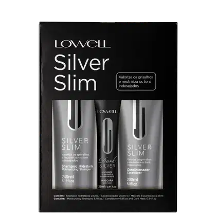 Imagem do produto Kit Lowell Slim Silver Dark (3 Produtos)