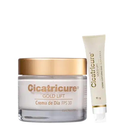 Imagem do produto Kit Cicatricure Gold Lift Redutor de Linhas Dia (2 Produtos)