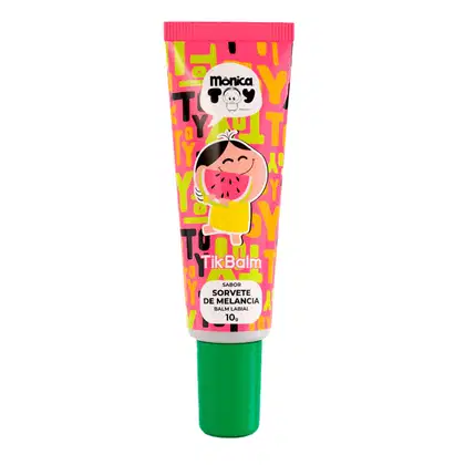 Imagem do produto Tik Balm Monica Toy Sorvete de Melancia - Balm Labial 10g