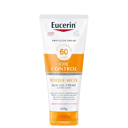 Imagem do produto Eucerin Oil Control FPS 60 - Protetor Solar Corporal 200ml