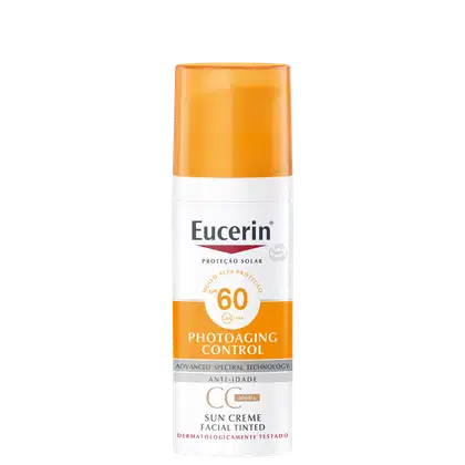 Imagem do produto Eucerin Sun Creme Tinted FPS 60 Média - CC Cream 50ml