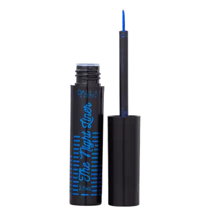 Imagem do produto Dalla Makeup The Night Liner Metálico Azul Escuro - Delineador Líquido 2,5ml