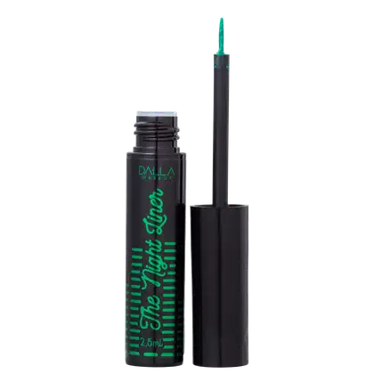 Imagem do produto Dalla Makeup The Night Liner Metálico Esmeralda - Delineador Líquido 2,5ml