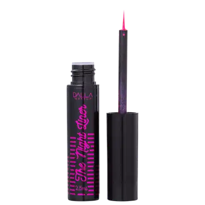 Imagem do produto Dalla Makeup The Night Liner Metálico Super Pink - Delineador Líquido 2,5ml