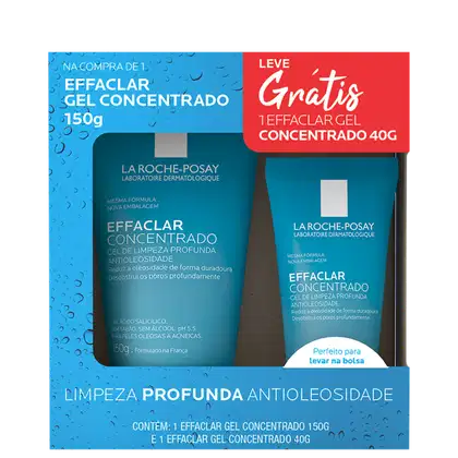Imagem do produto Kit La Roche-Posay Effaclar Gel Concentrado Duo (2 Produtos)
