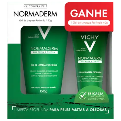 Imagem do produto Kit Vichy Normaderm Limpeza Profunda (2 Produtos)